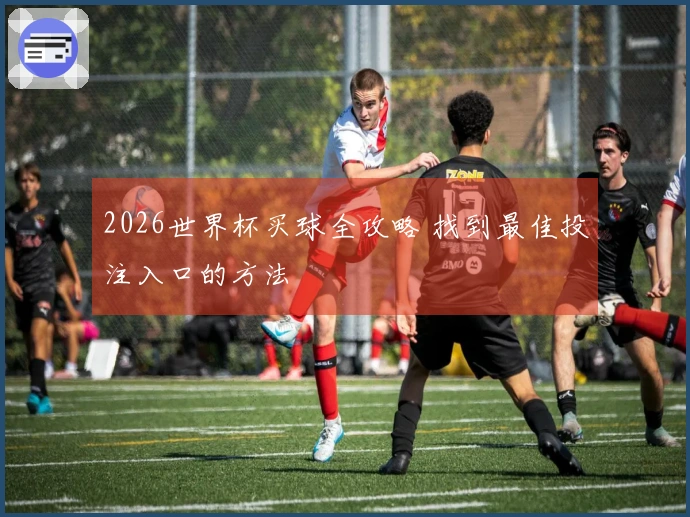 2026世界杯买球全攻略 找到最佳投注入口的方法