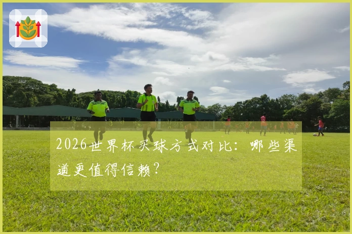 2026世界杯买球方式对比：哪些渠道更值得信赖？
